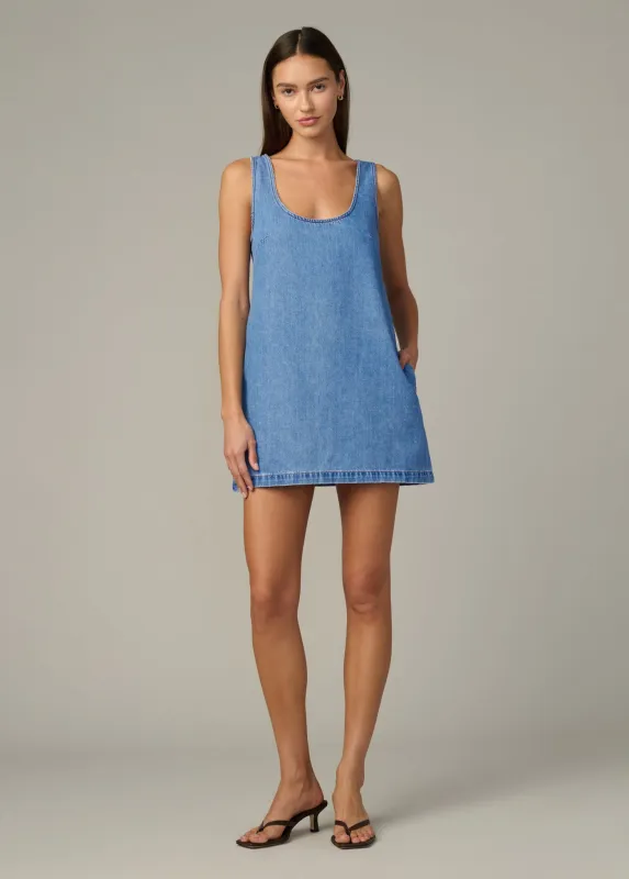 THE SCOOP NECK MINI DRESS made by Joe's Jeans