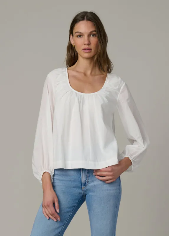 THE CARLI U-NECK BLOUSE made by Joe's Jeans