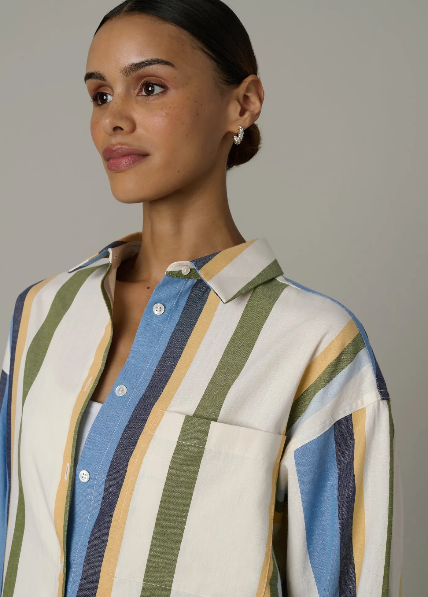 THE BOYFRIEND BUTTON DOWN SHIRT sold by Joe's Jeans product image thumbnail 5