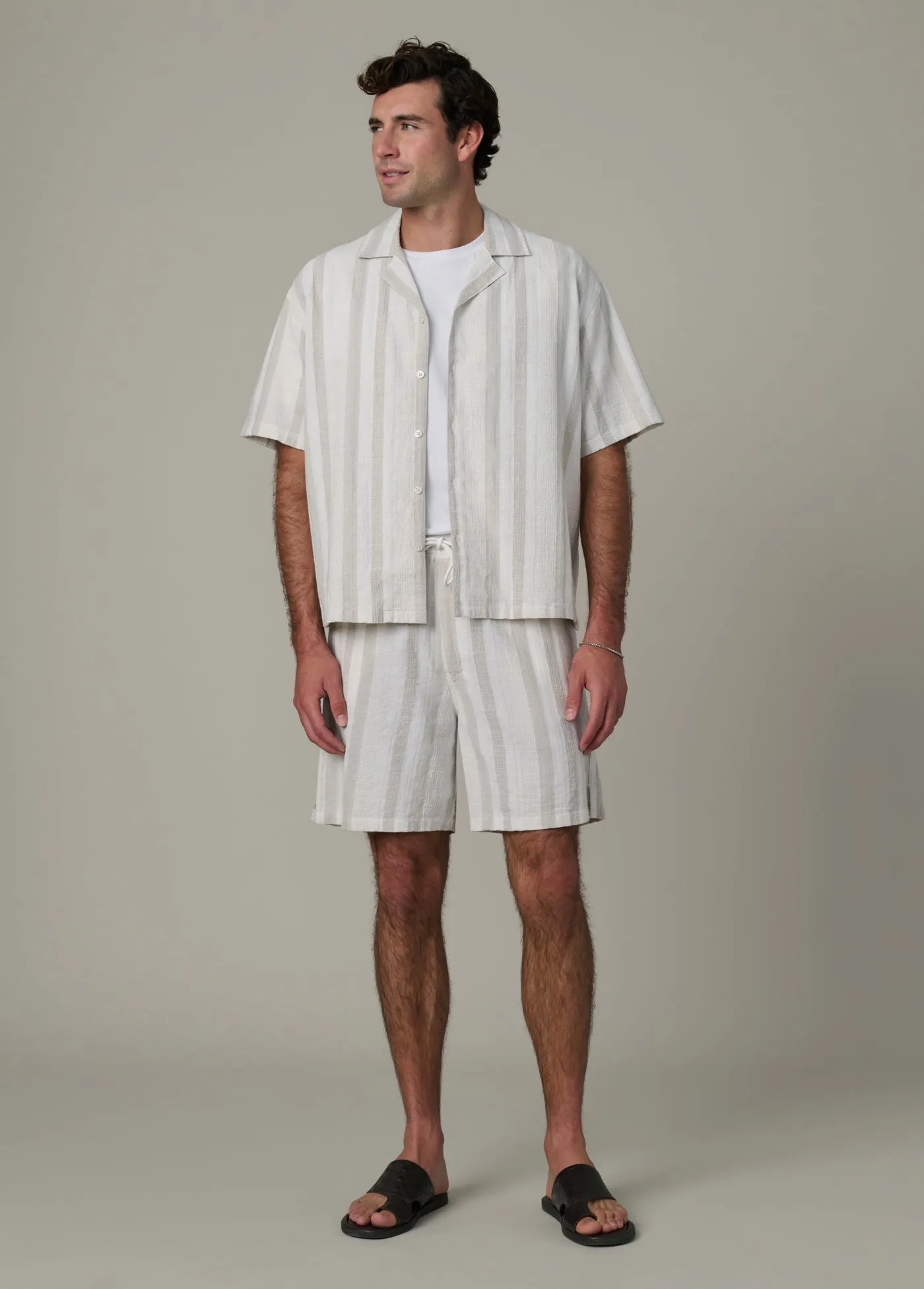 CABANA DOBBY STRIPE SHIRT sold by Joe's Jeans product image thumbnail 2