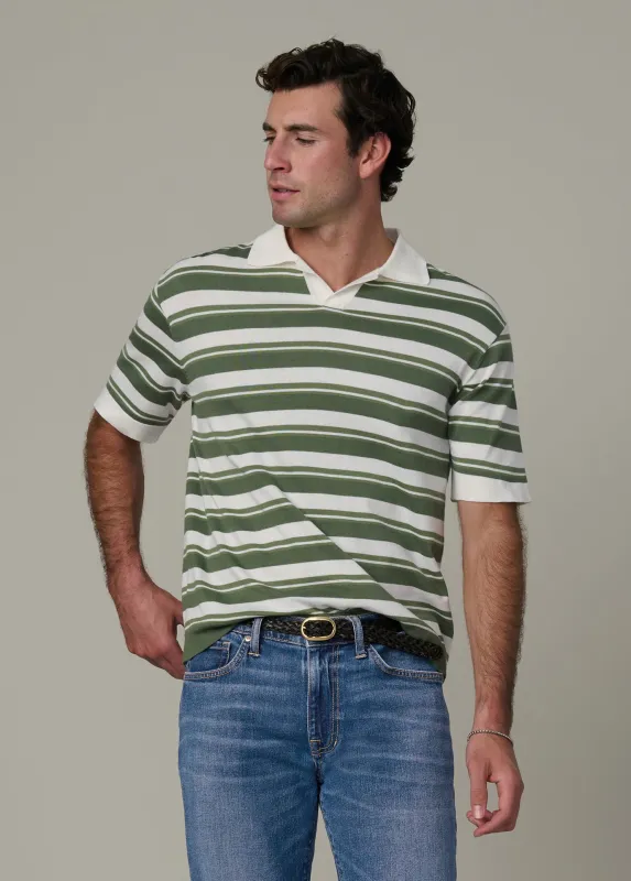 STRIPED CLUB POLO made by Joe's Jeans