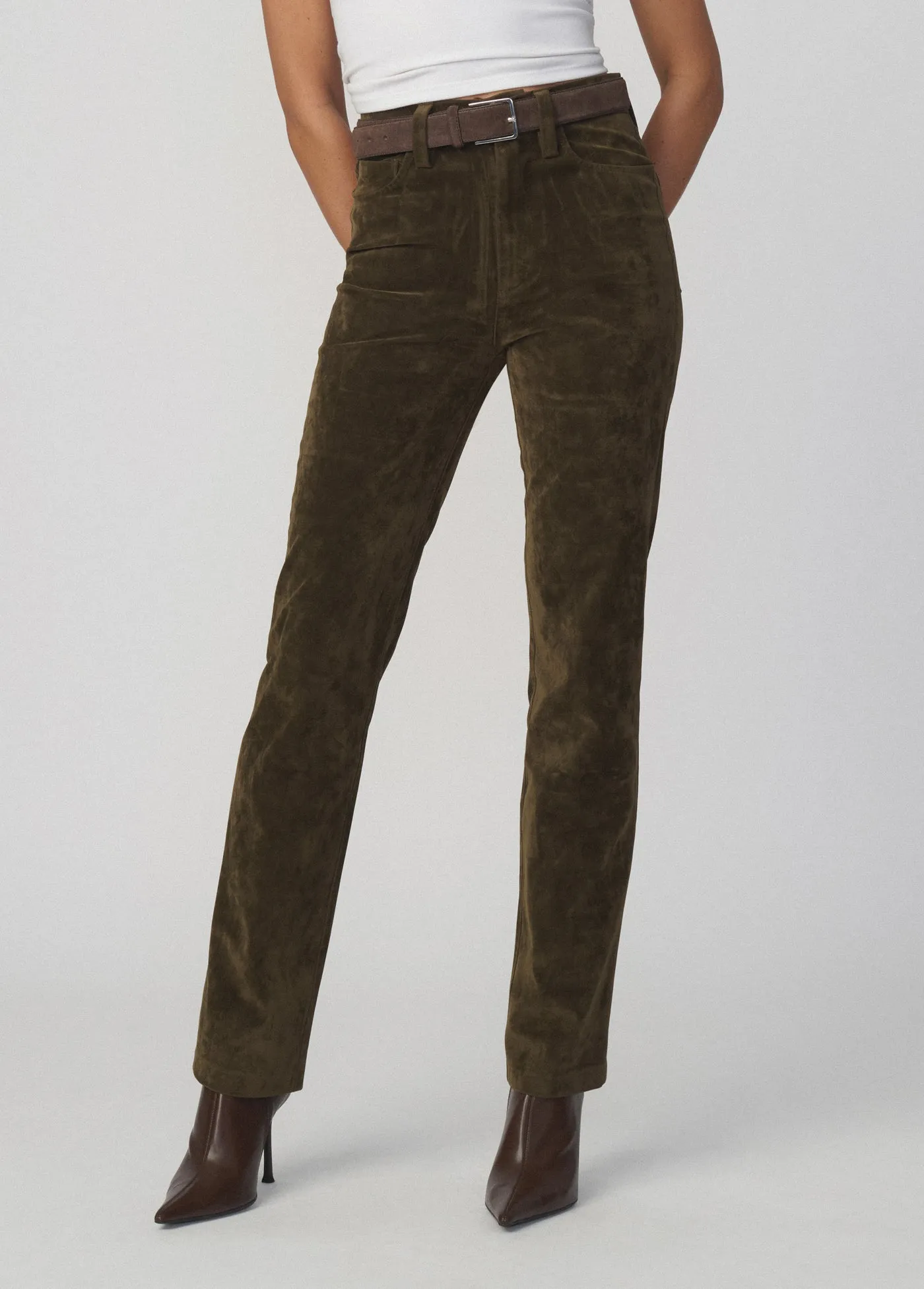 THE VEGAN SUEDE MARGOT SLIM sold by Joe's Jeans product image thumbnail 2
