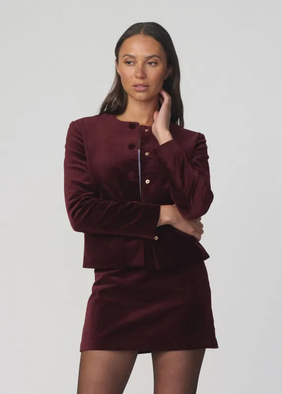 THE VELVETEEN LADY LIKE JACKET made by Joe's Jeans