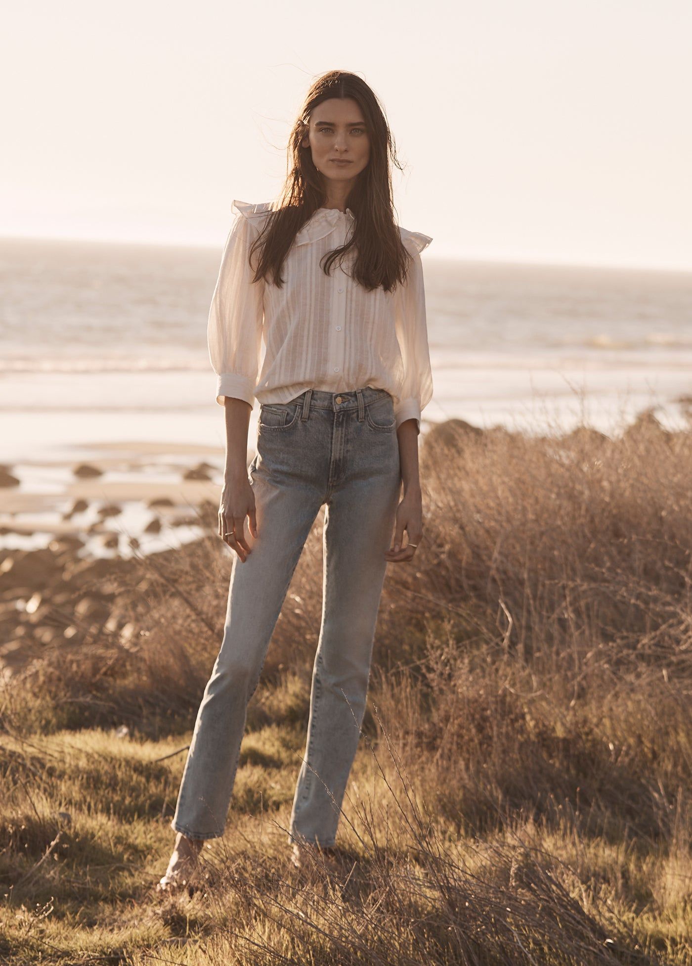 MADELAINE COLLAR BLOUSE sold by Joe's Jeans product image thumbnail 8