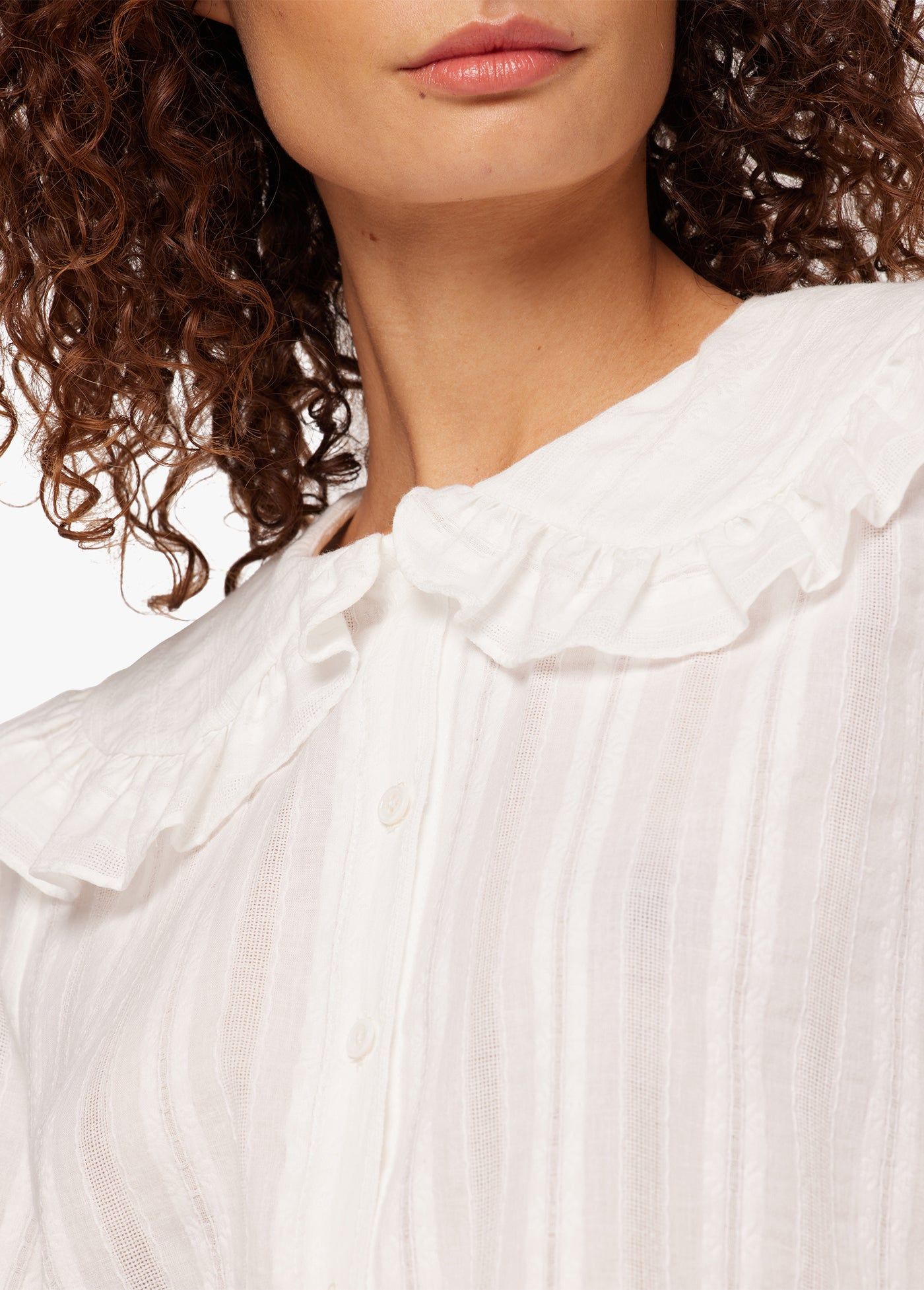 MADELAINE COLLAR BLOUSE sold by Joe's Jeans product image thumbnail 4