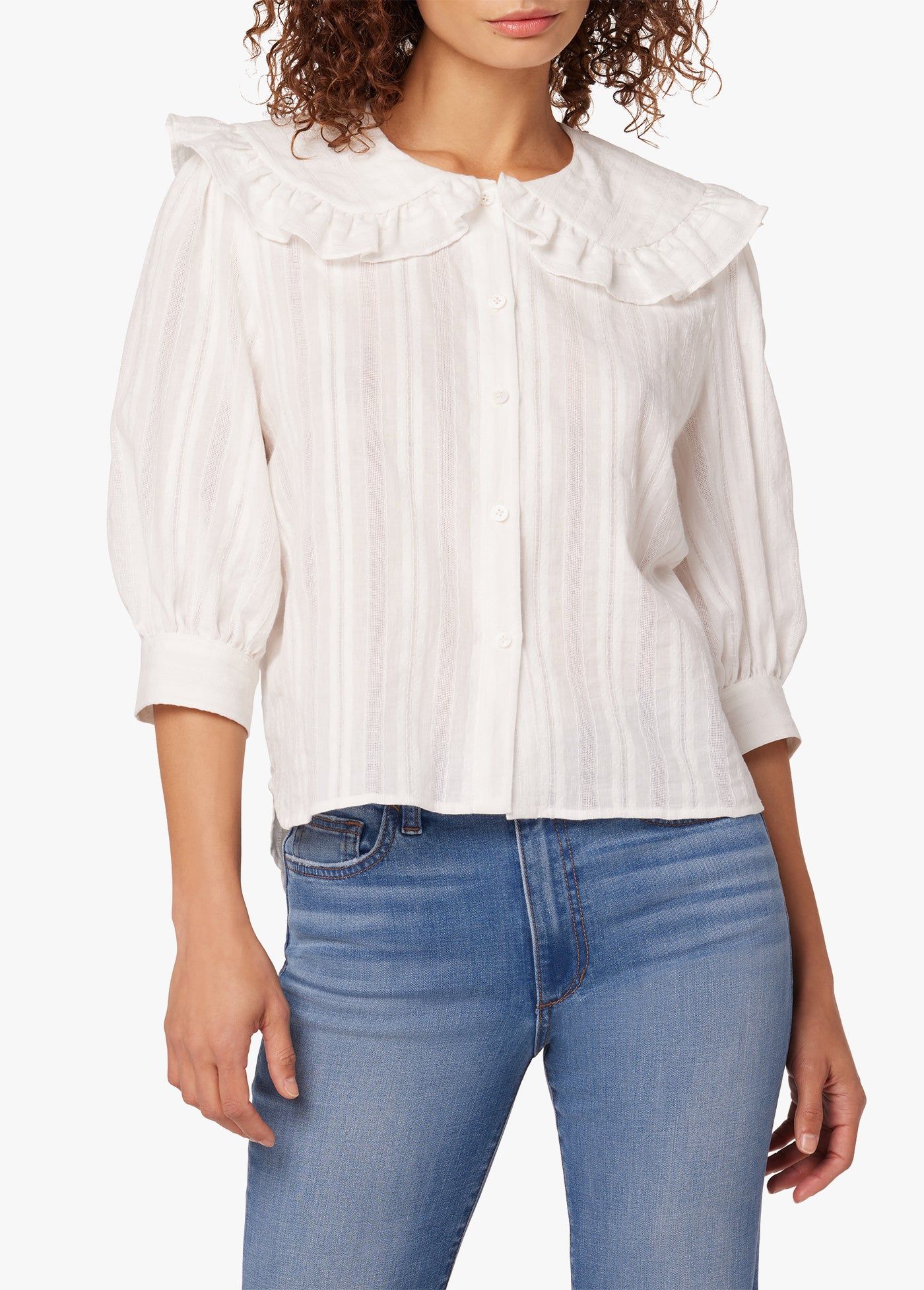 MADELAINE COLLAR BLOUSE sold by Joe's Jeans