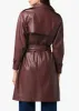 ELIZA VEGAN LEATHER TRENCH sold by Joe's Jeans