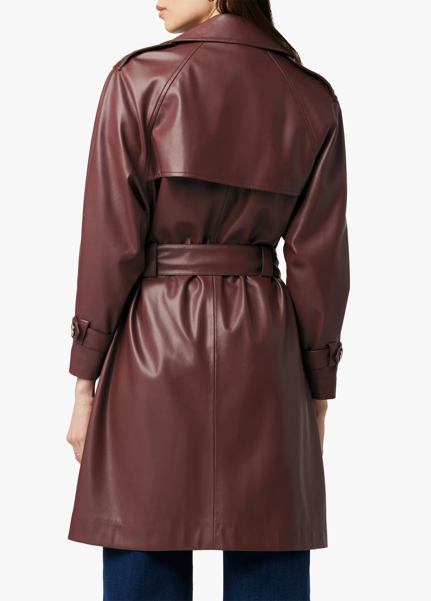 ELIZA VEGAN LEATHER TRENCH sold by Joe's Jeans product image thumbnail 4