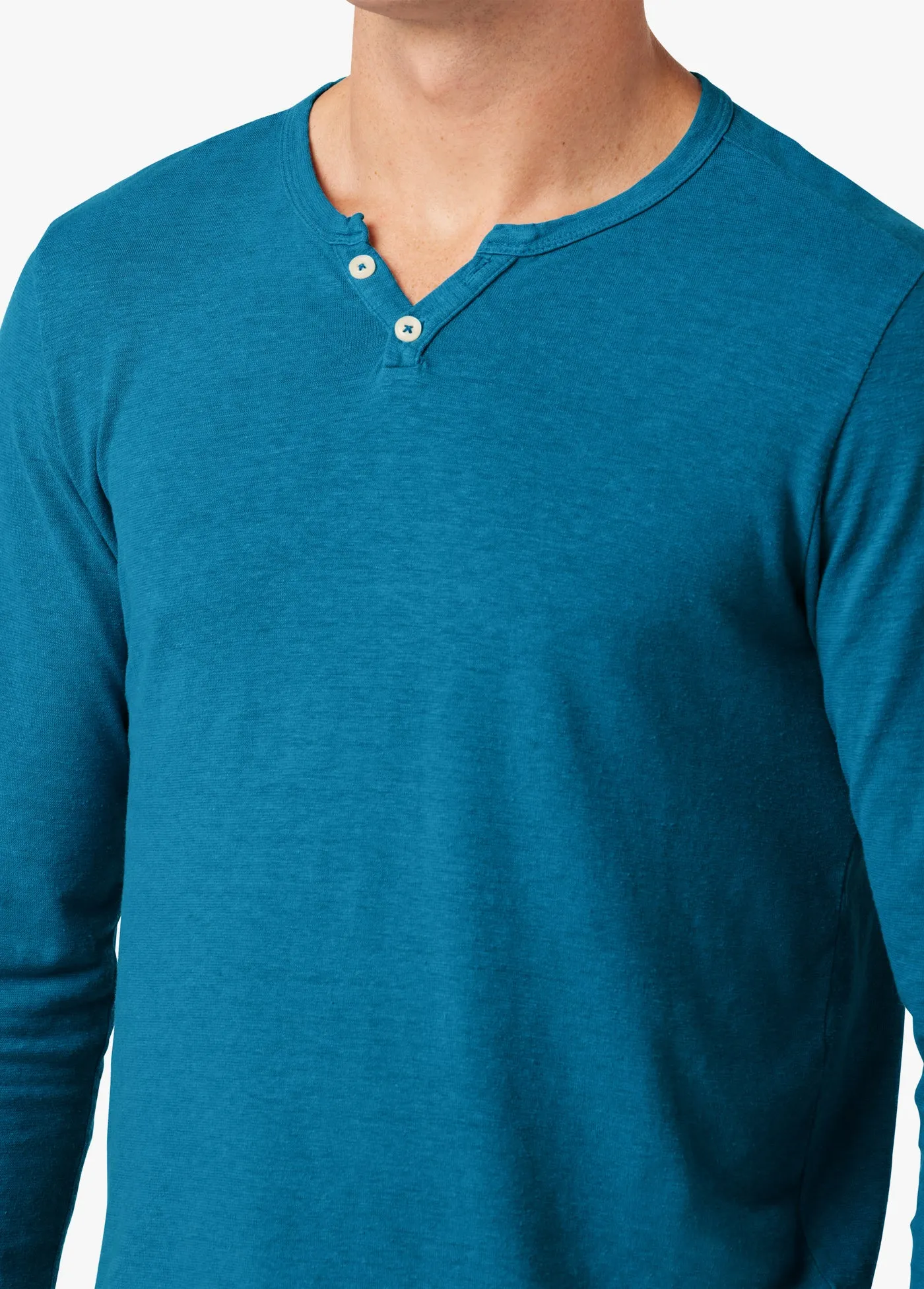 WINTZ L/S HEMP HENLEY sold by Joe's Jeans product image thumbnail 4