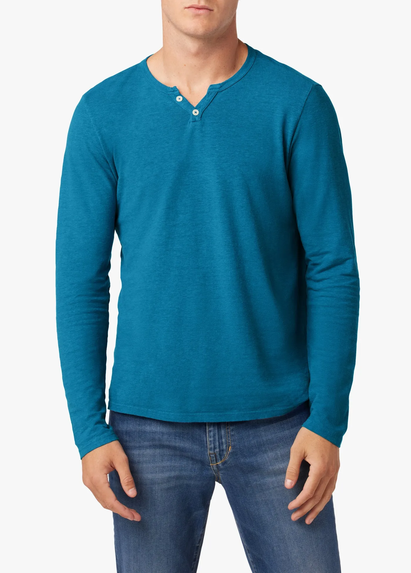 WINTZ L/S HEMP HENLEY sold by Joe's Jeans