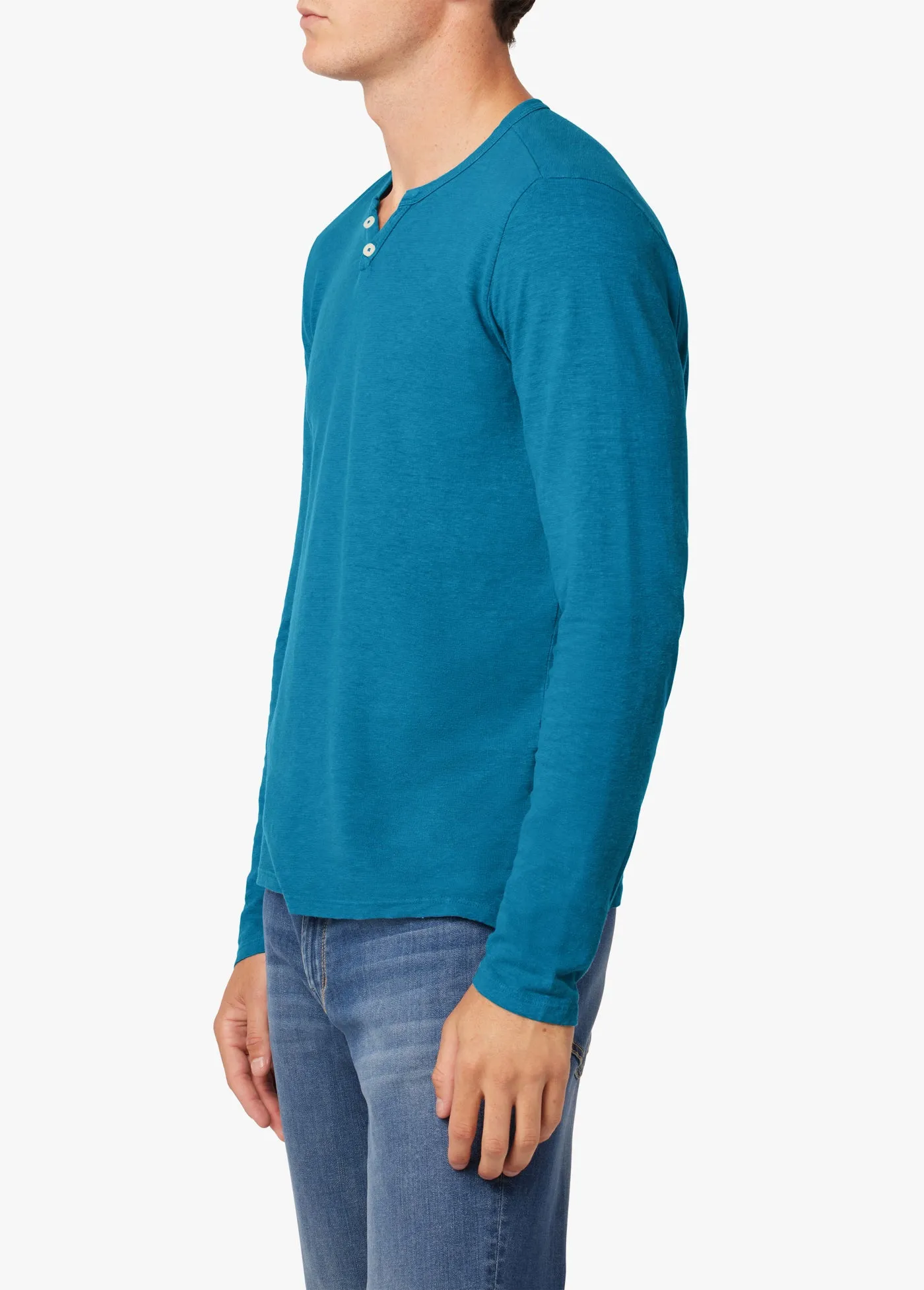 WINTZ L/S HEMP HENLEY sold by Joe's Jeans product image thumbnail 2