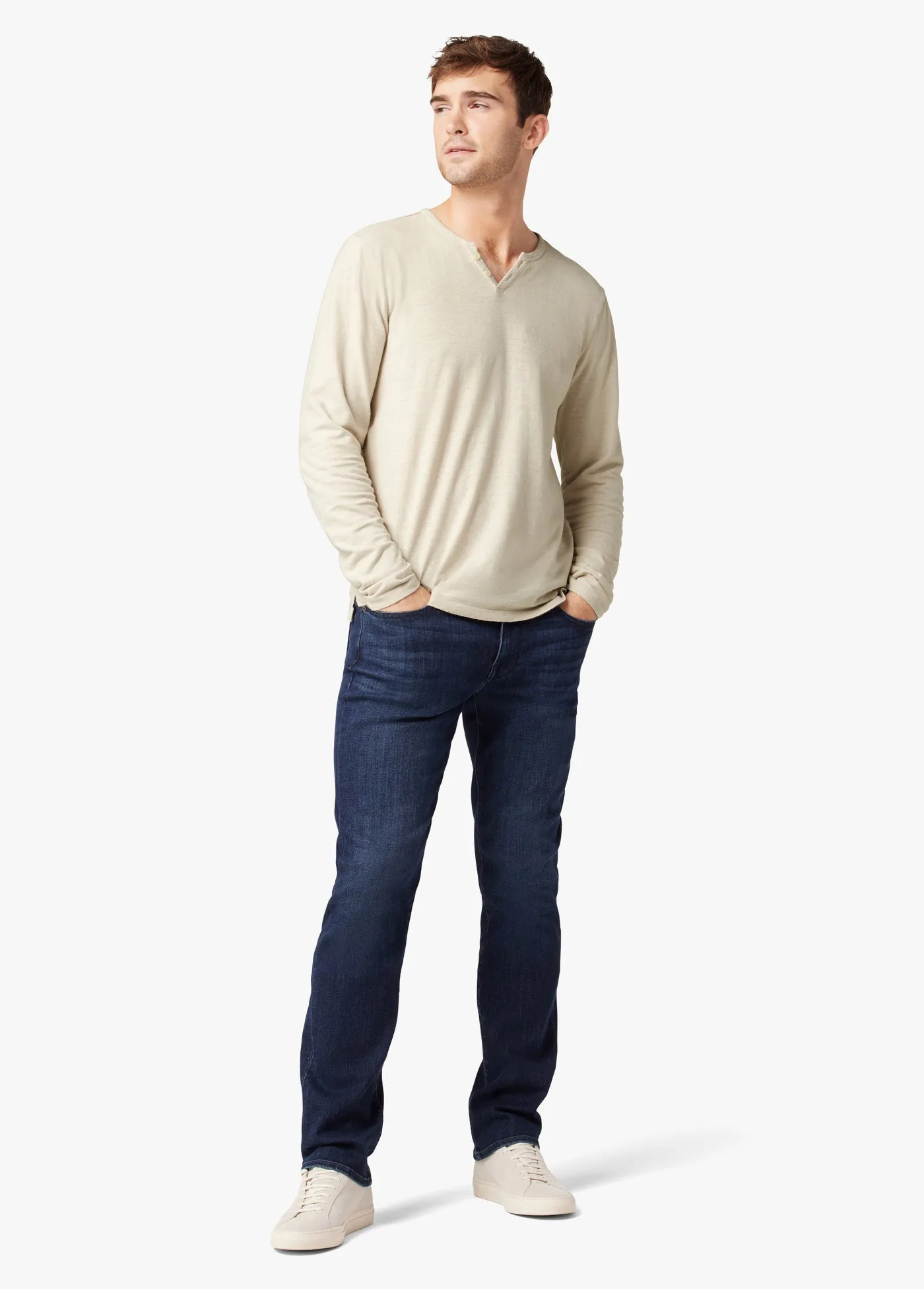 WINTZ L/S HEMP HENLEY sold by Joe's Jeans product image thumbnail 5