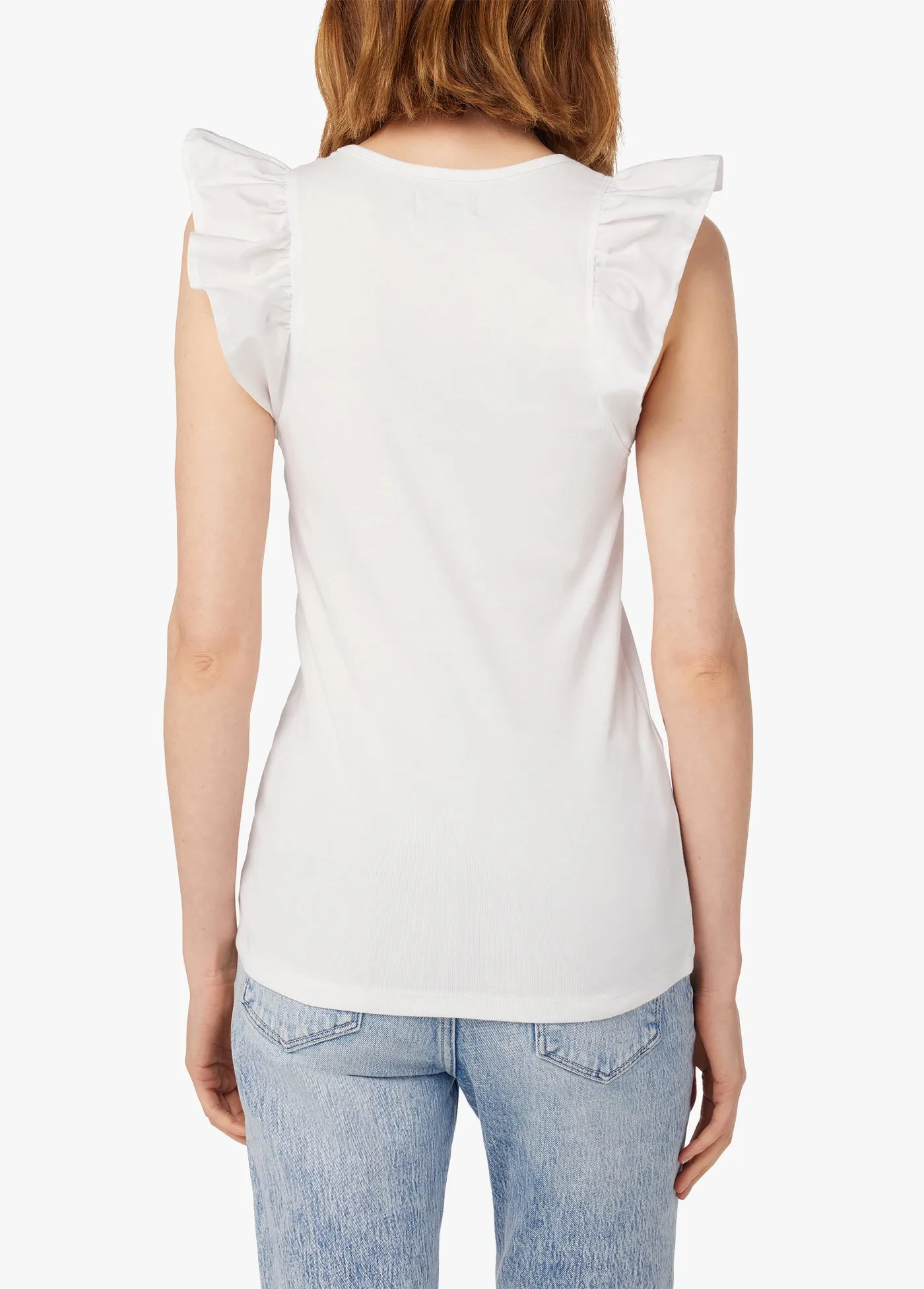 MELINDA FLUTTER SLEEVE TANK sold by Joe's Jeans product image thumbnail 3