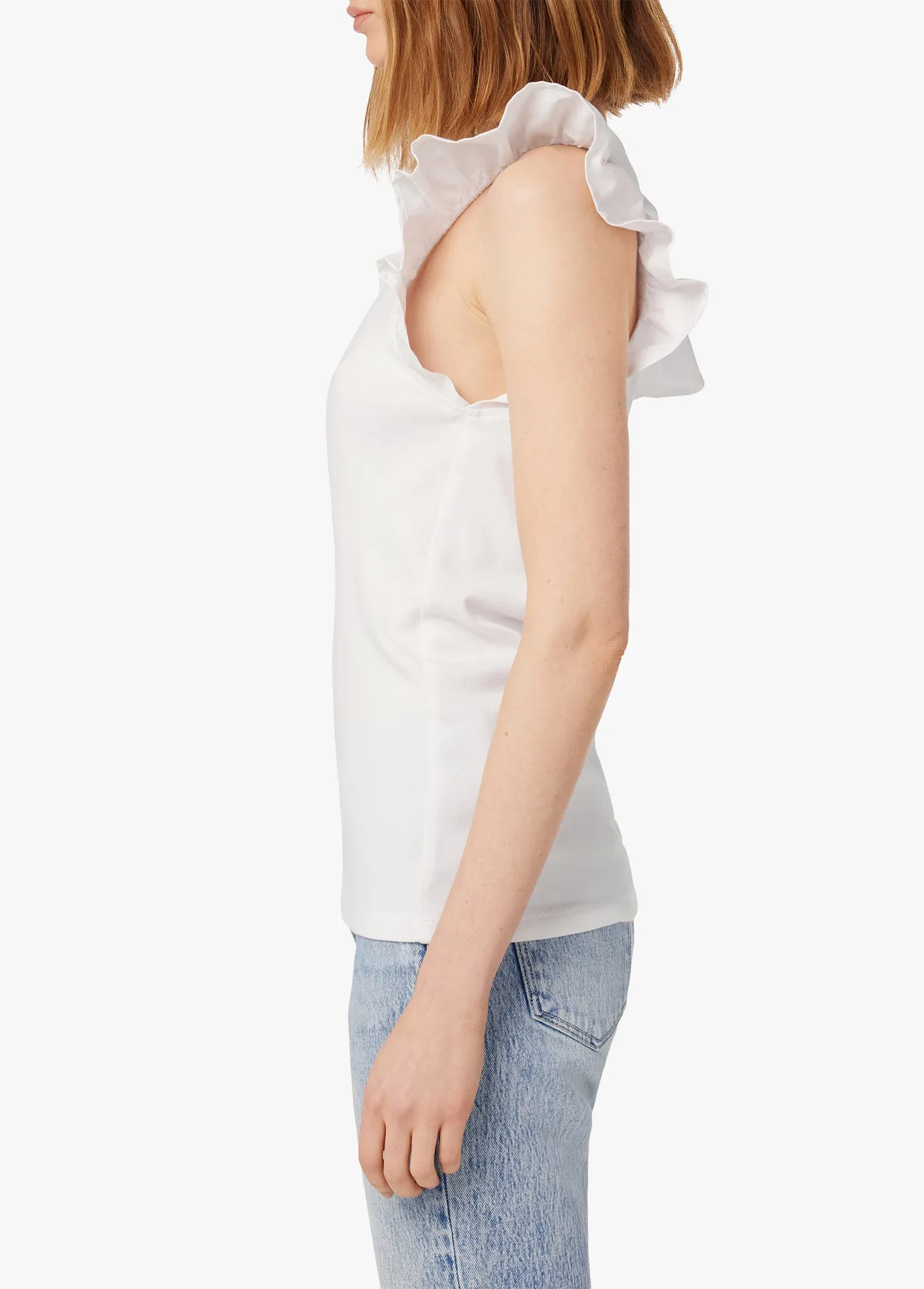 MELINDA FLUTTER SLEEVE TANK sold by Joe's Jeans product image thumbnail 2