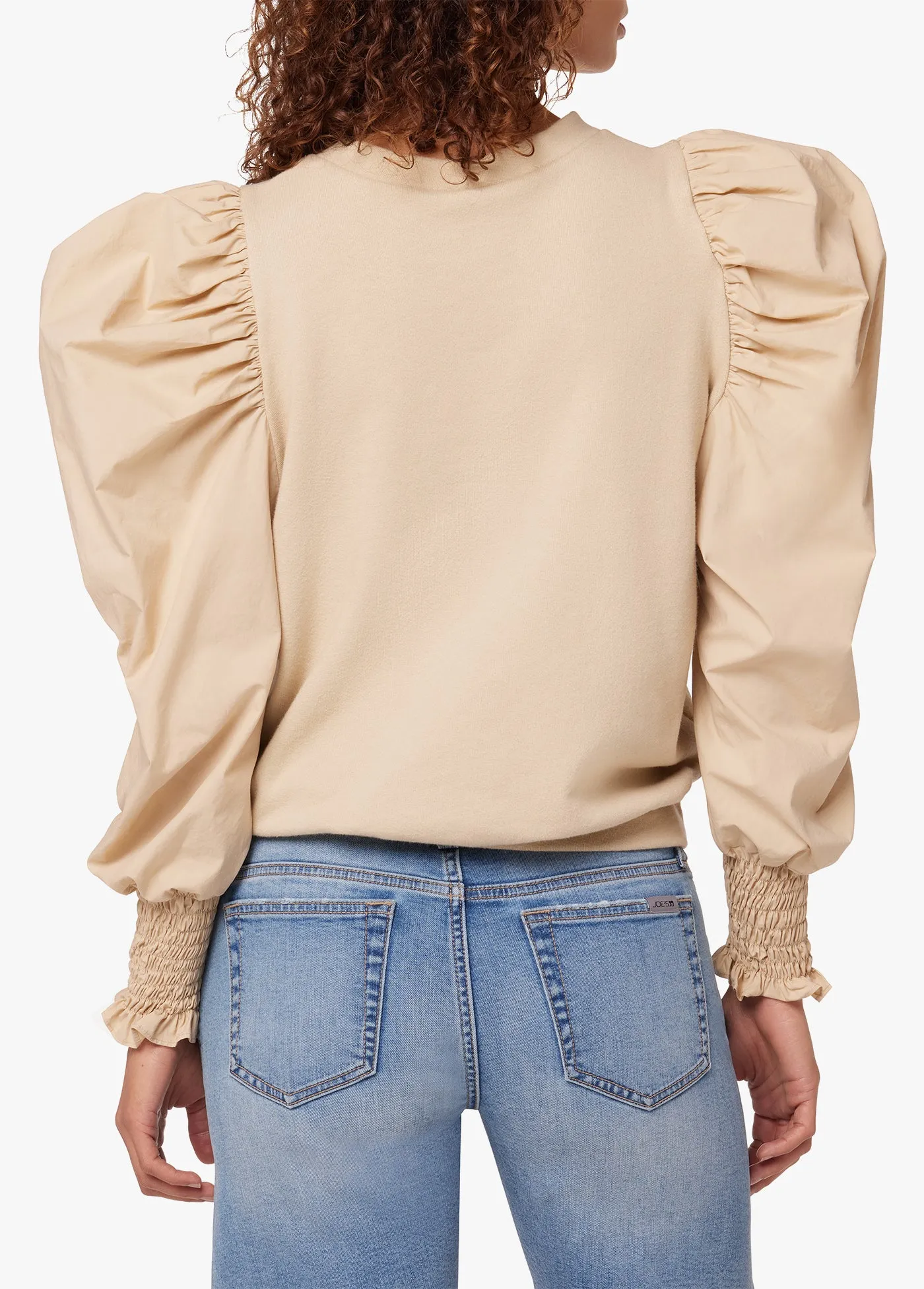 ESTELLE PUFF SLEEVE SWEATSHIRT sold by Joe's Jeans product image thumbnail 3