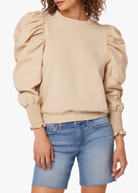ESTELLE PUFF SLEEVE SWEATSHIRT sold by Joe's Jeans