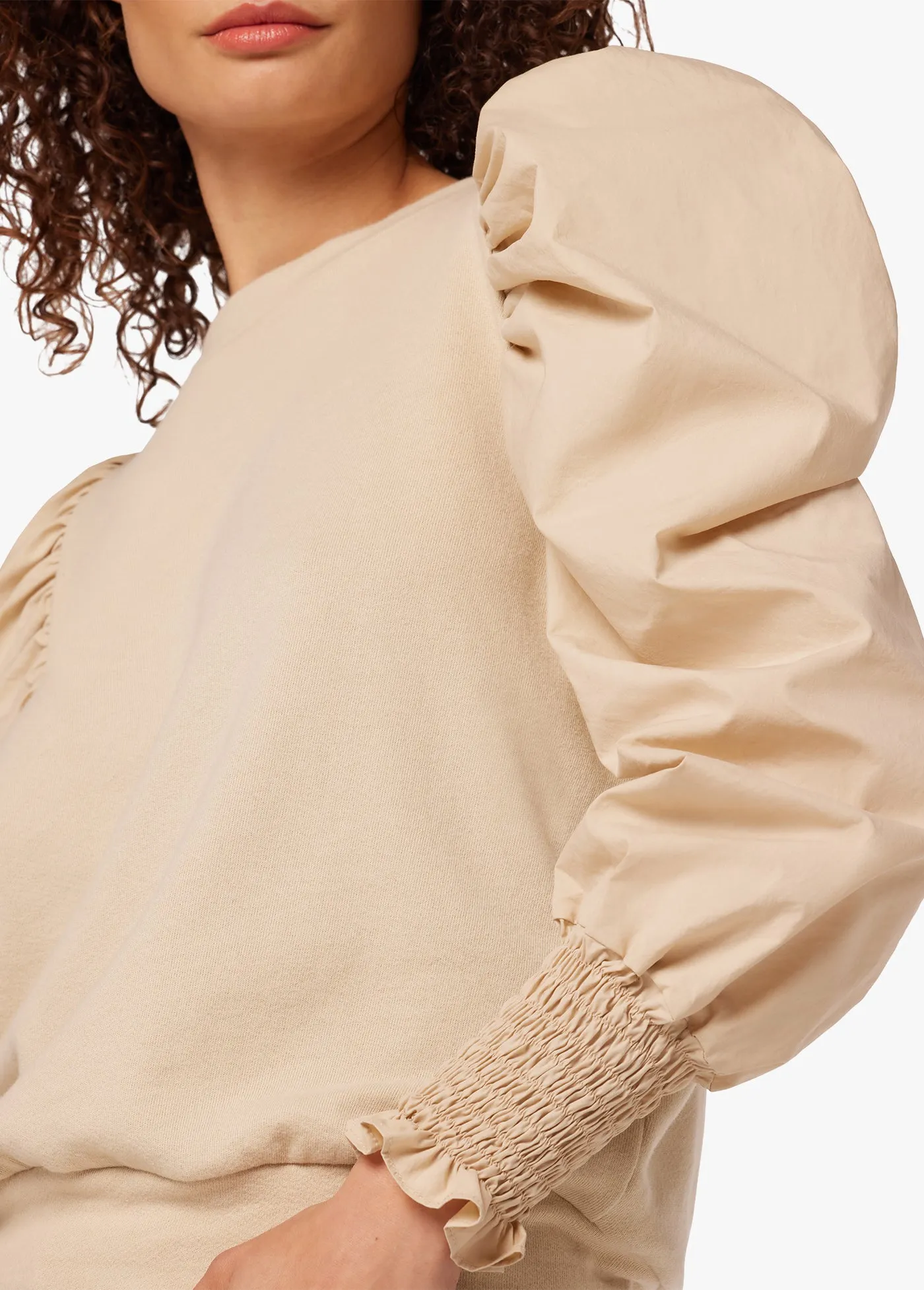 ESTELLE PUFF SLEEVE SWEATSHIRT sold by Joe's Jeans product image thumbnail 4