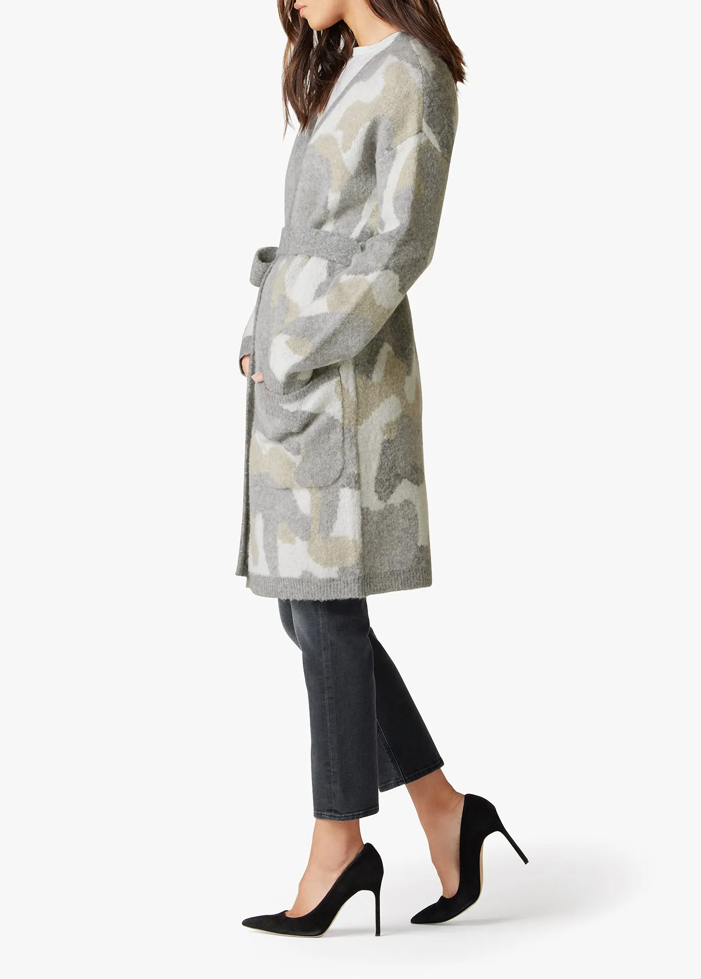 SOLANGE CARDIGAN W/ TIE BELT sold by Joe's Jeans product image thumbnail 2