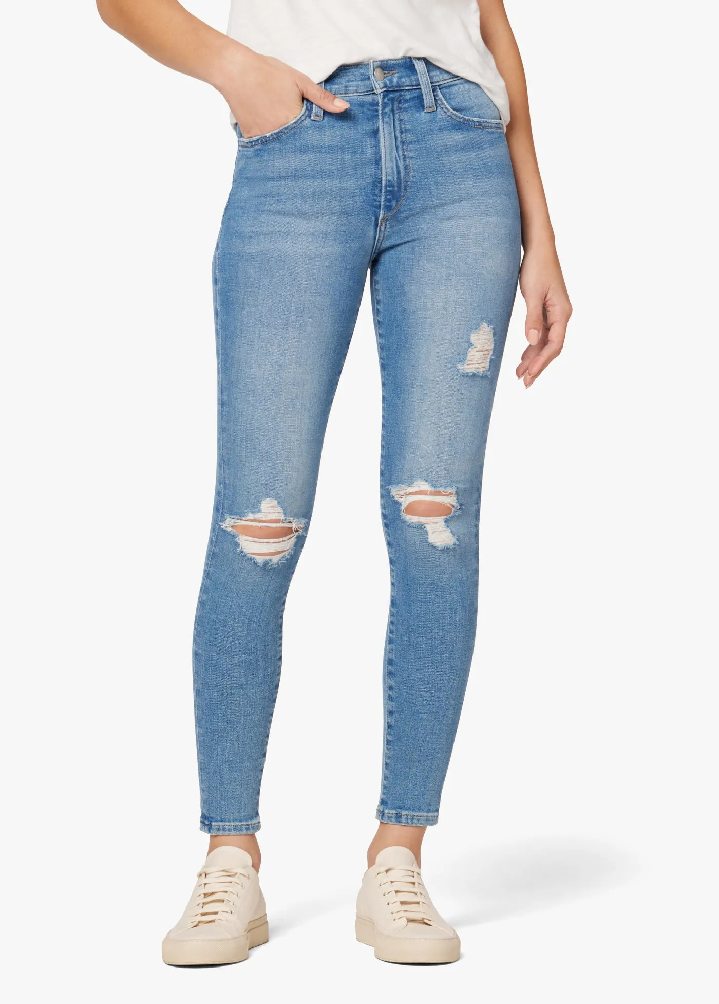 HIGH RISE CURVY SKINNY ANKLE sold by Joe's Jeans