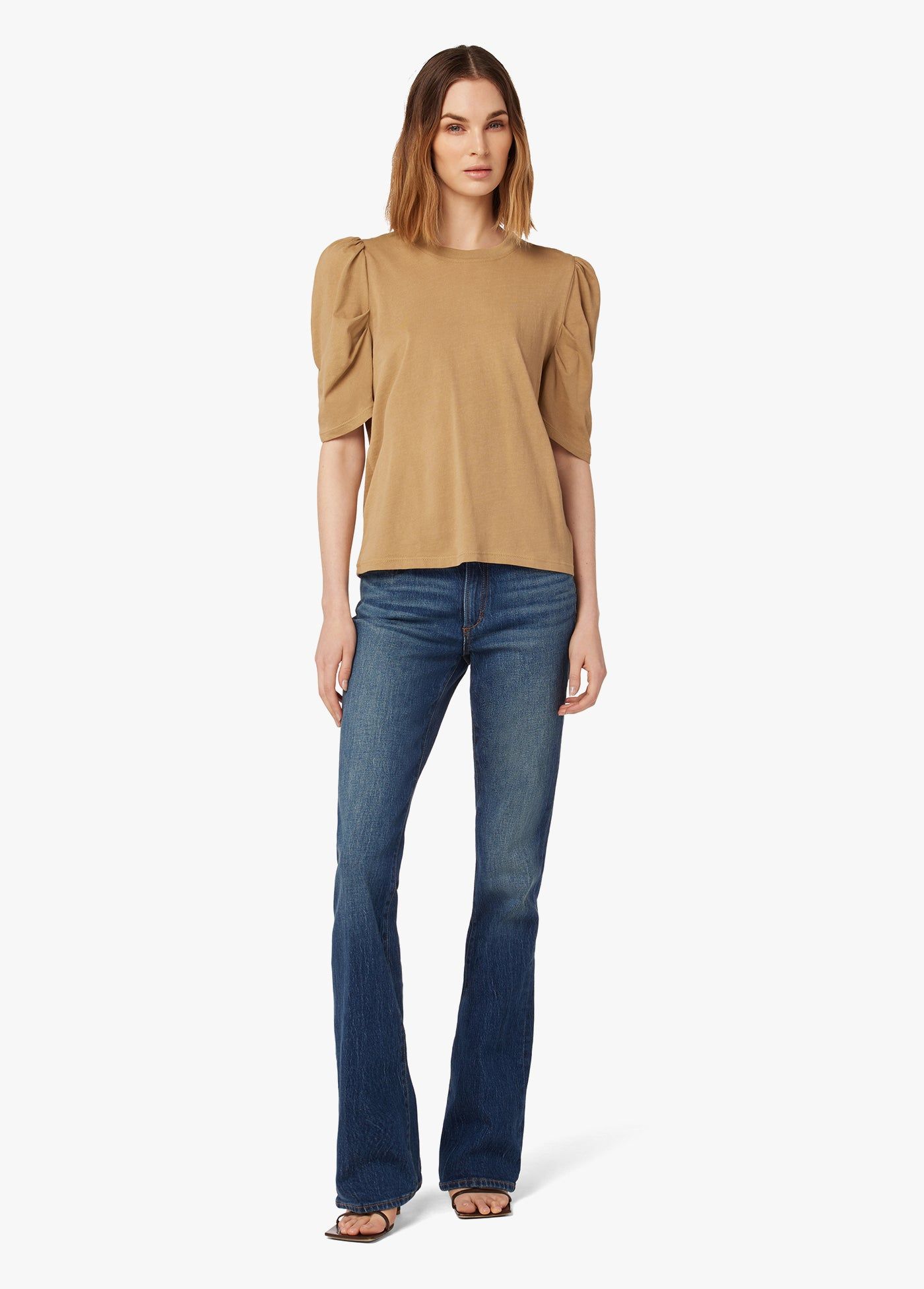 OLIVIA PUFF SLEEVE TEE sold by Joe's Jeans product image thumbnail 5