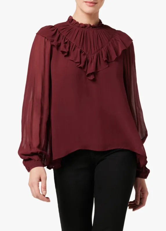 BAILEY RUFFLE BLOUSE sold by Joe's Jeans