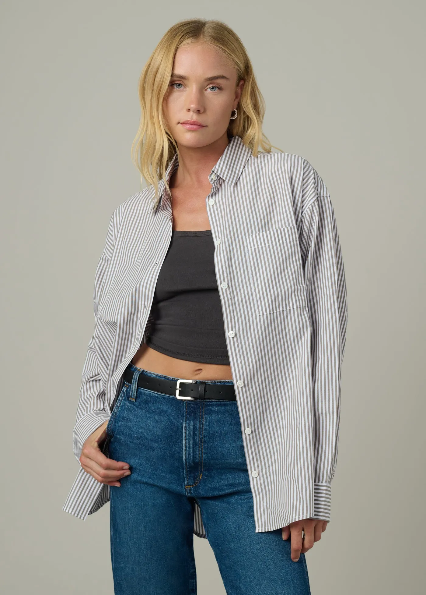 THE BOYFRIEND BUTTON DOWN SHIRT sold by Joe's Jeans product image thumbnail 2