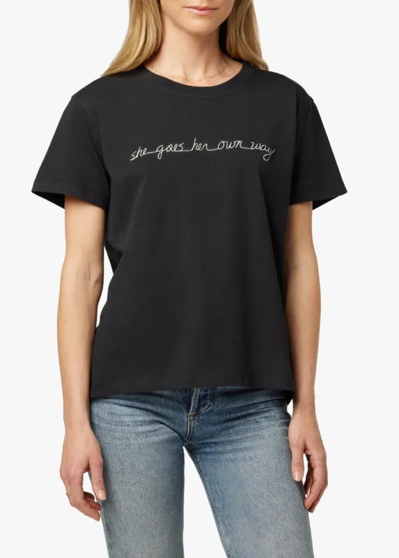 INTERNATIONAL WOMEN'S DAY TEE made by Joe's Jeans