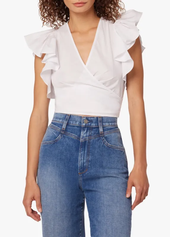 THE RUBY WRAP BLOUSE sold by Joe's Jeans