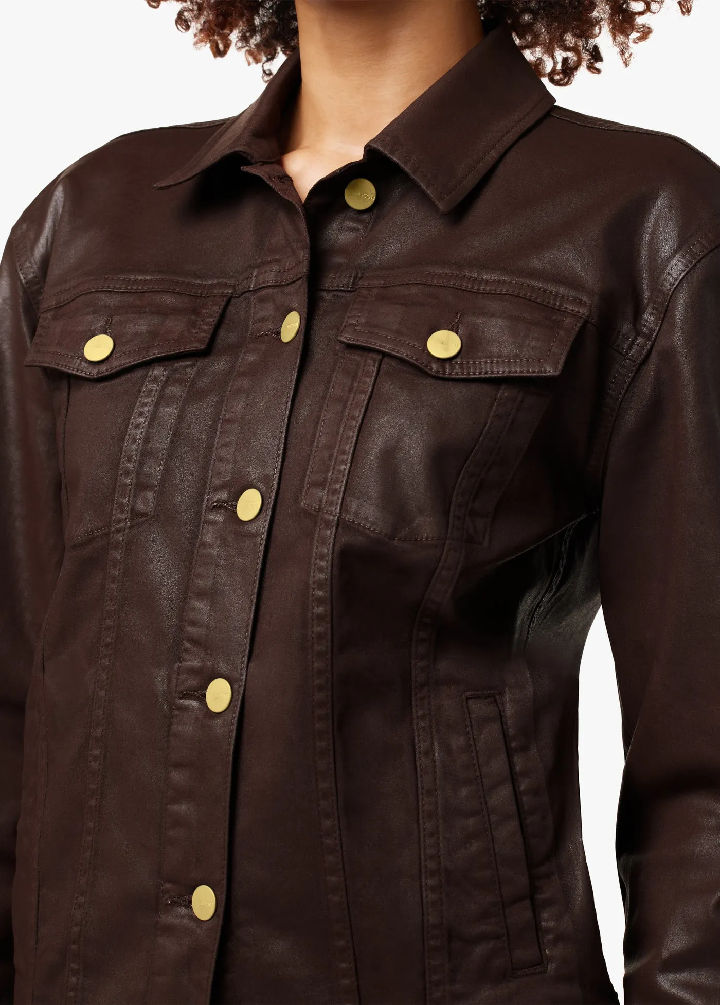 THE BOYFRIEND JACKET COATED sold by Joe's Jeans product image thumbnail 4