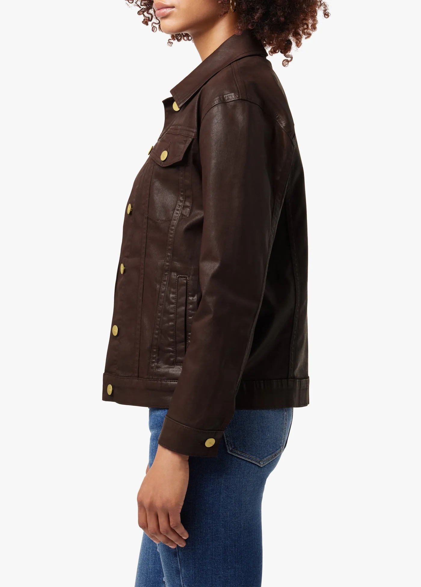 THE BOYFRIEND JACKET COATED sold by Joe's Jeans product image thumbnail 2