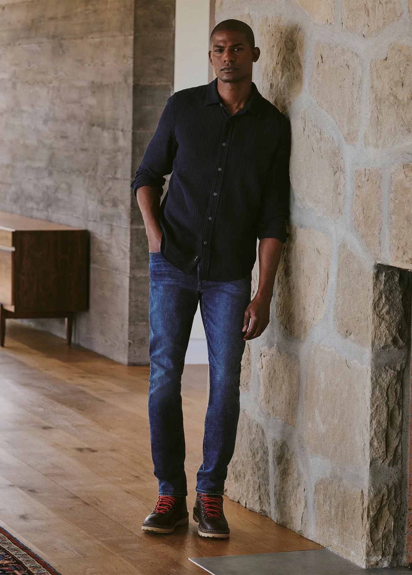 THEO TEXTURED SHIRT sold by Joe's Jeans product image thumbnail 5