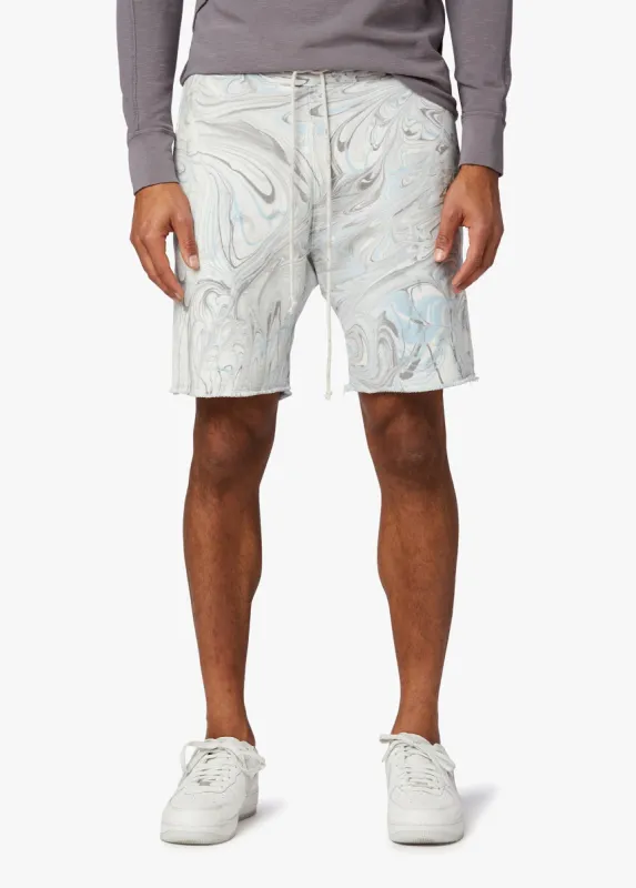 MARBLE DYE FRENCH TERRY FLEECE SHORT sold by Joe's Jeans
