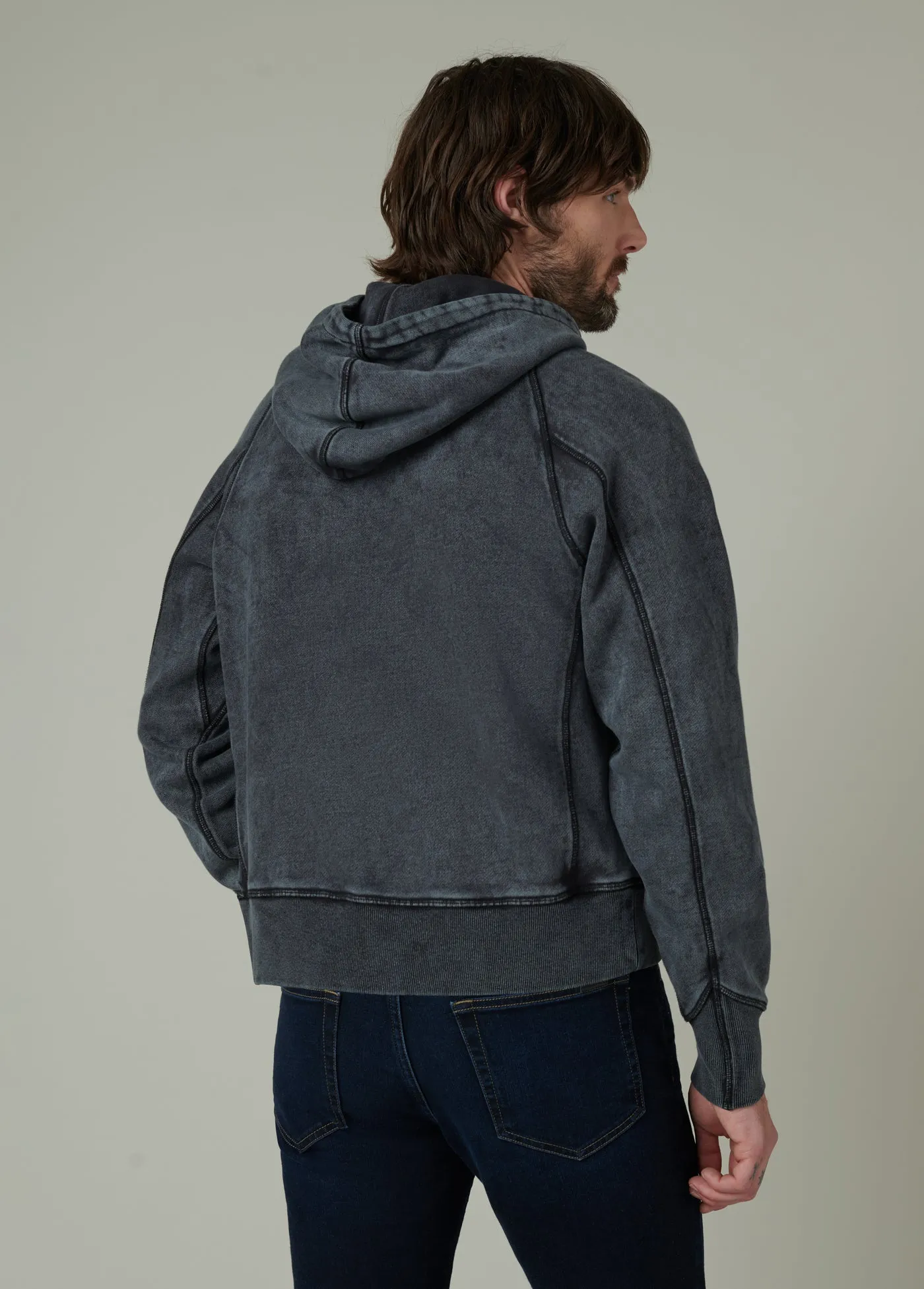 VINTAGE WASHED HOODIE sold by Joe's Jeans product image thumbnail 3