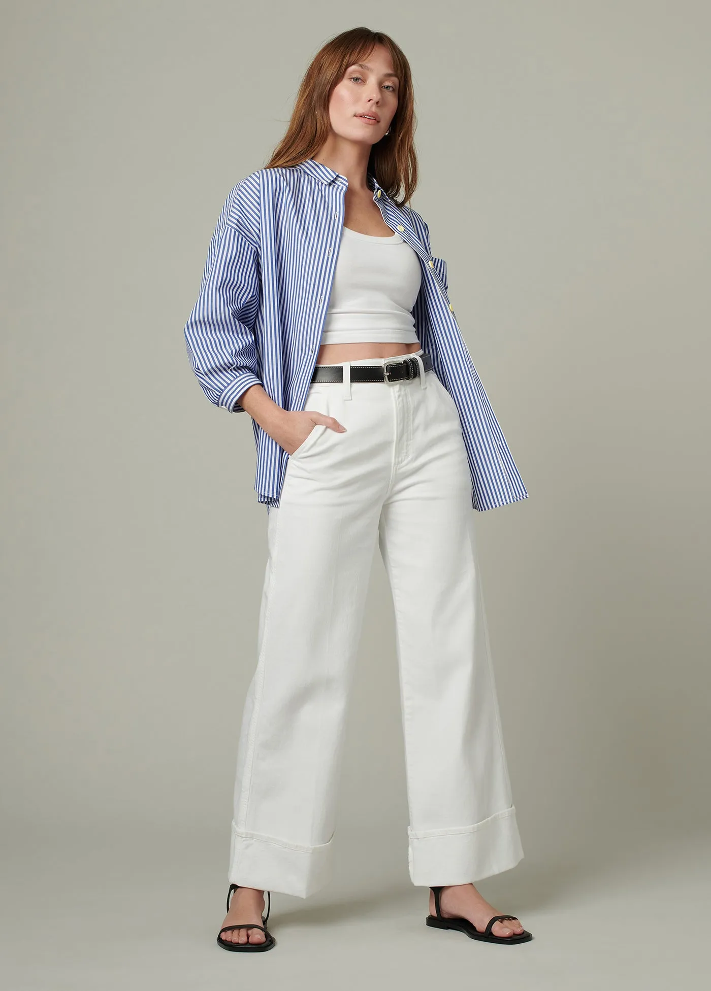 THE ZIA BUTTON TOP sold by Joe's Jeans product image thumbnail 5