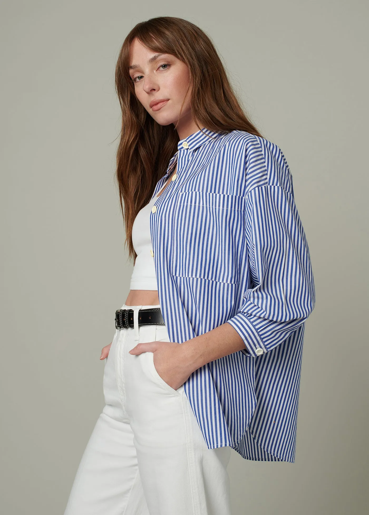 THE ZIA BUTTON TOP sold by Joe's Jeans product image thumbnail 2