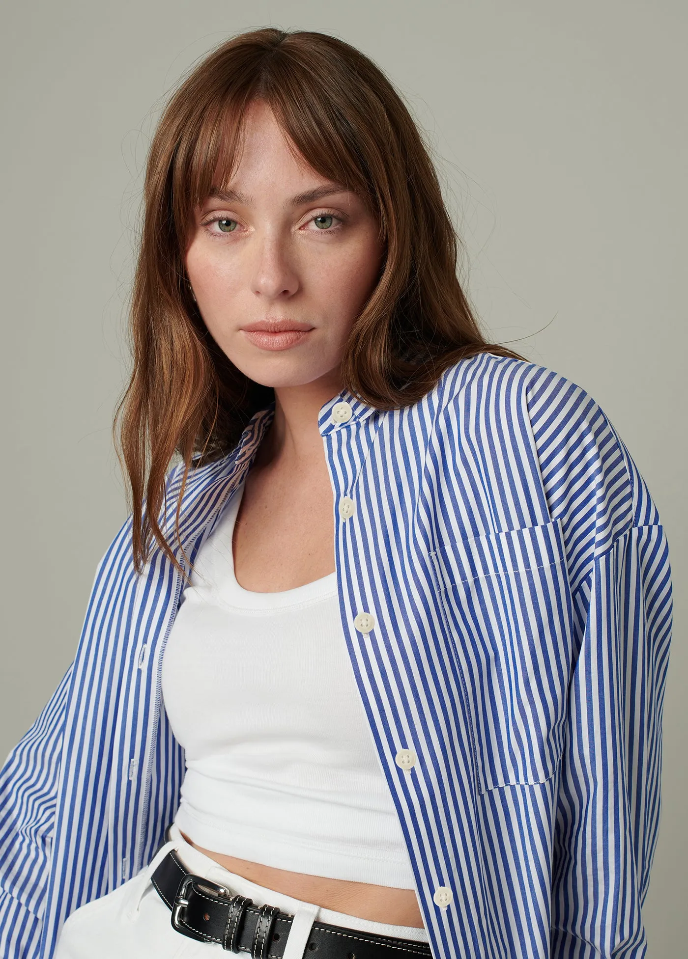 THE ZIA BUTTON TOP sold by Joe's Jeans product image thumbnail 4