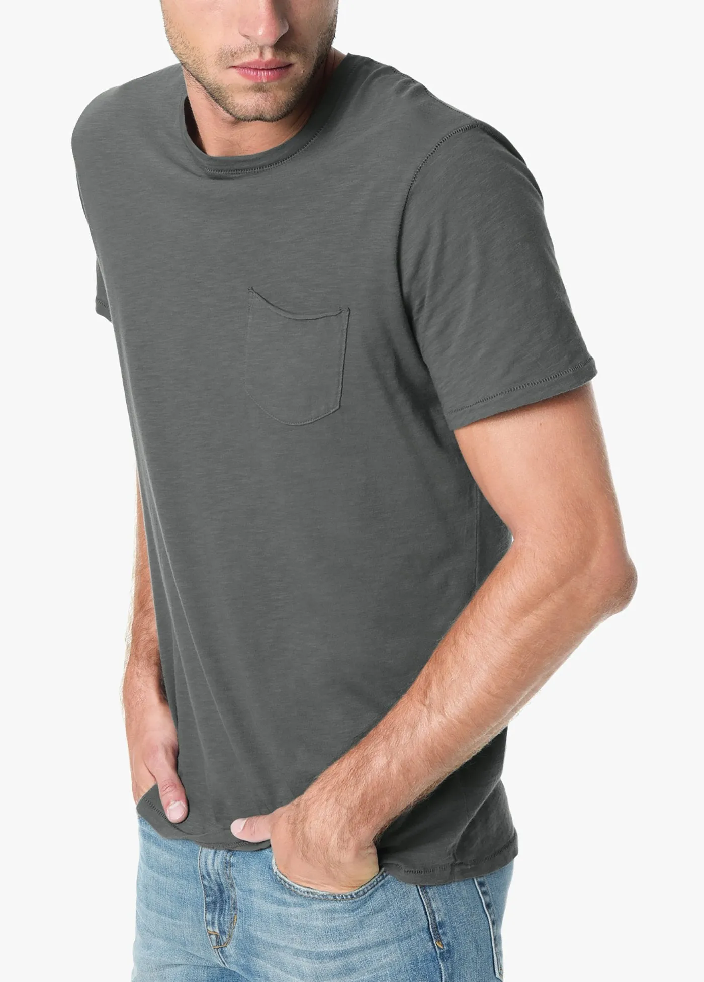 CHASE RAW EDGE CREW sold by Joe's Jeans product image thumbnail 2