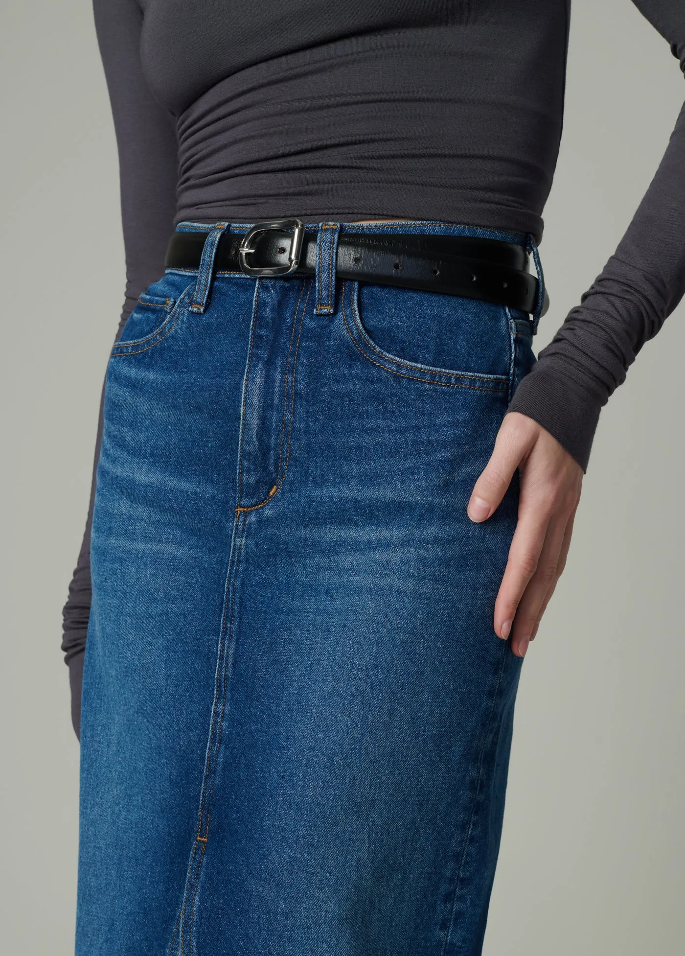 THE EVA MAXI SKIRT sold by Joe's Jeans product image thumbnail 5