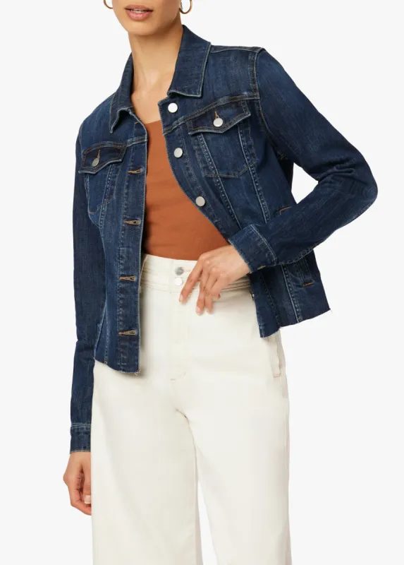 THE RELAXED JACKET WITH RAW HEM sold by Joe's Jeans