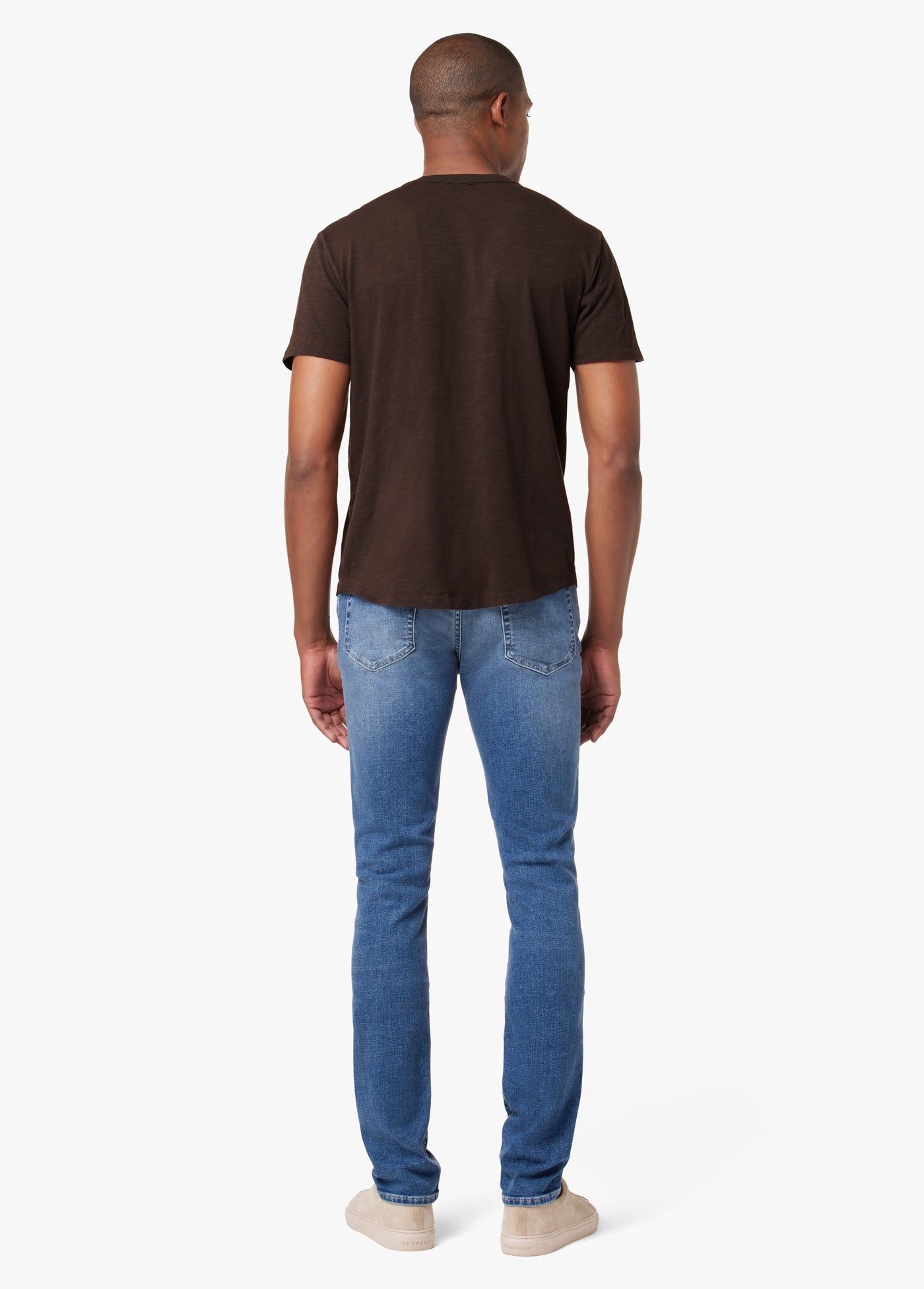 ESSENTIAL CURVED HEM SLUB TEE sold by Joe's Jeans product image thumbnail 6