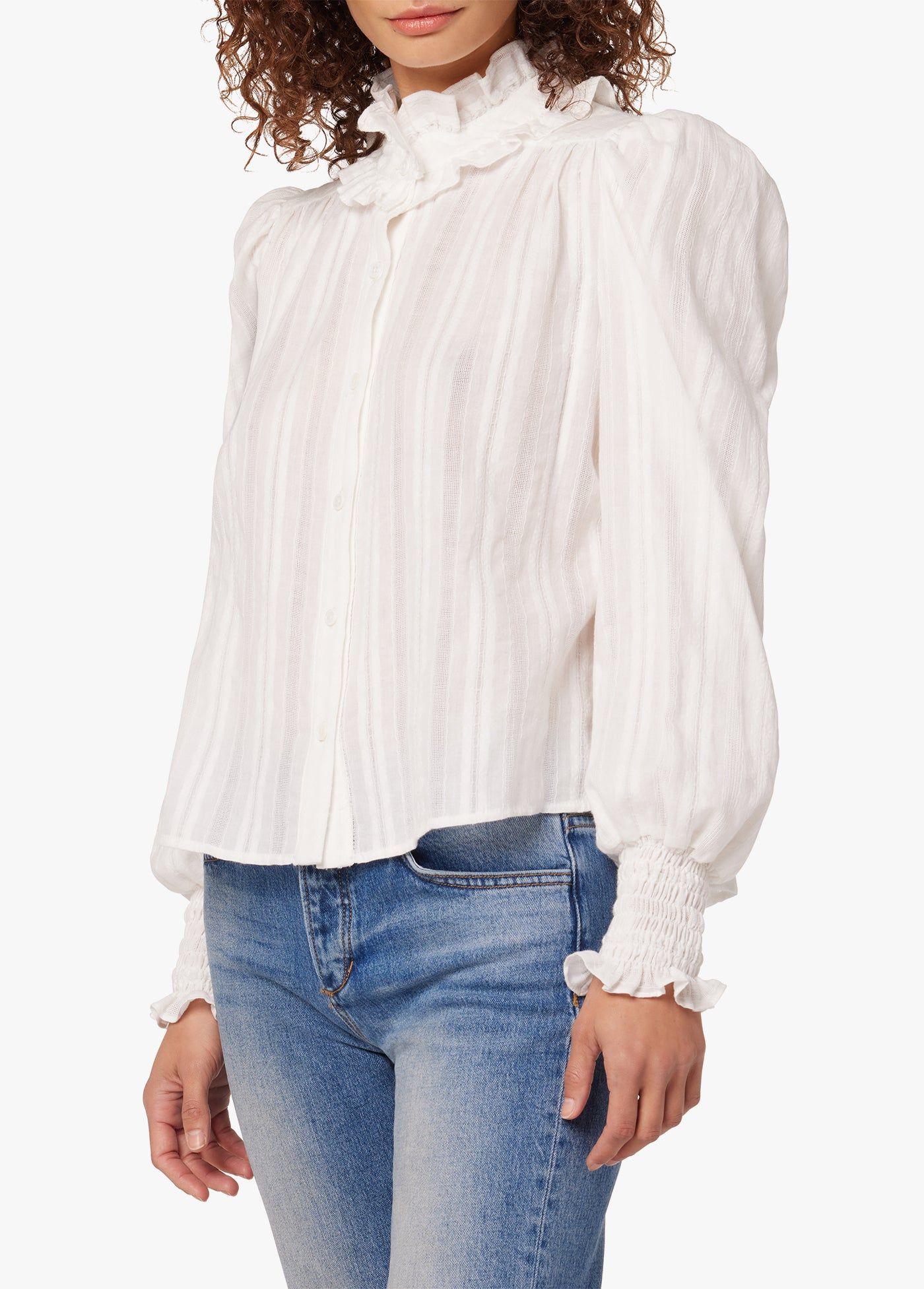 ELIZABETH DRAMATIC BLOUSE sold by Joe's Jeans product image thumbnail 2