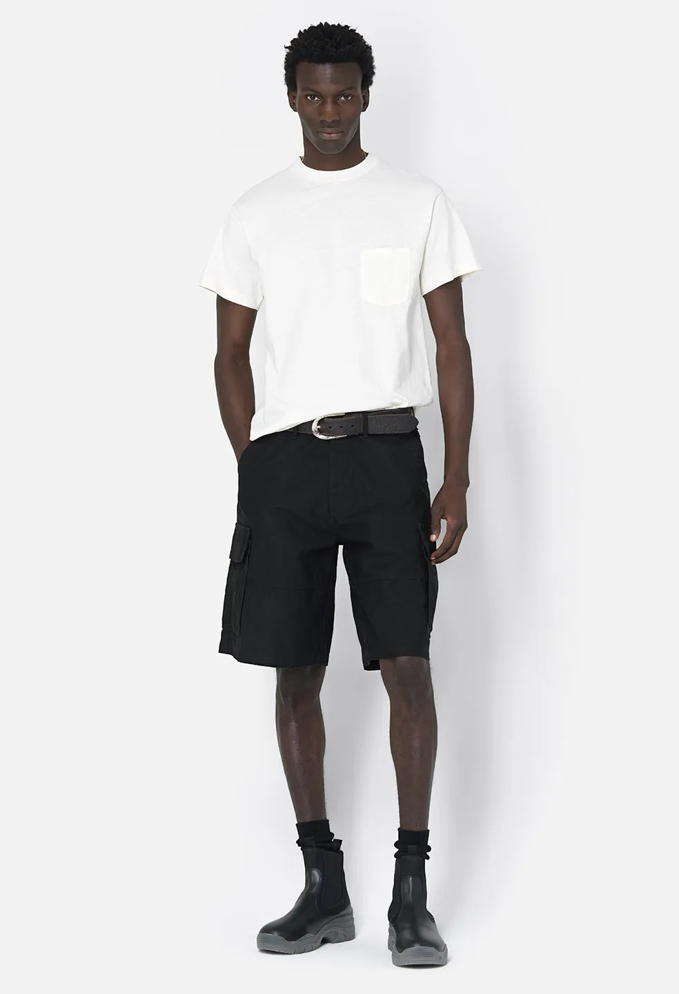 Campus Pocket Tee / Salt sold by John Elliott product image thumbnail 3