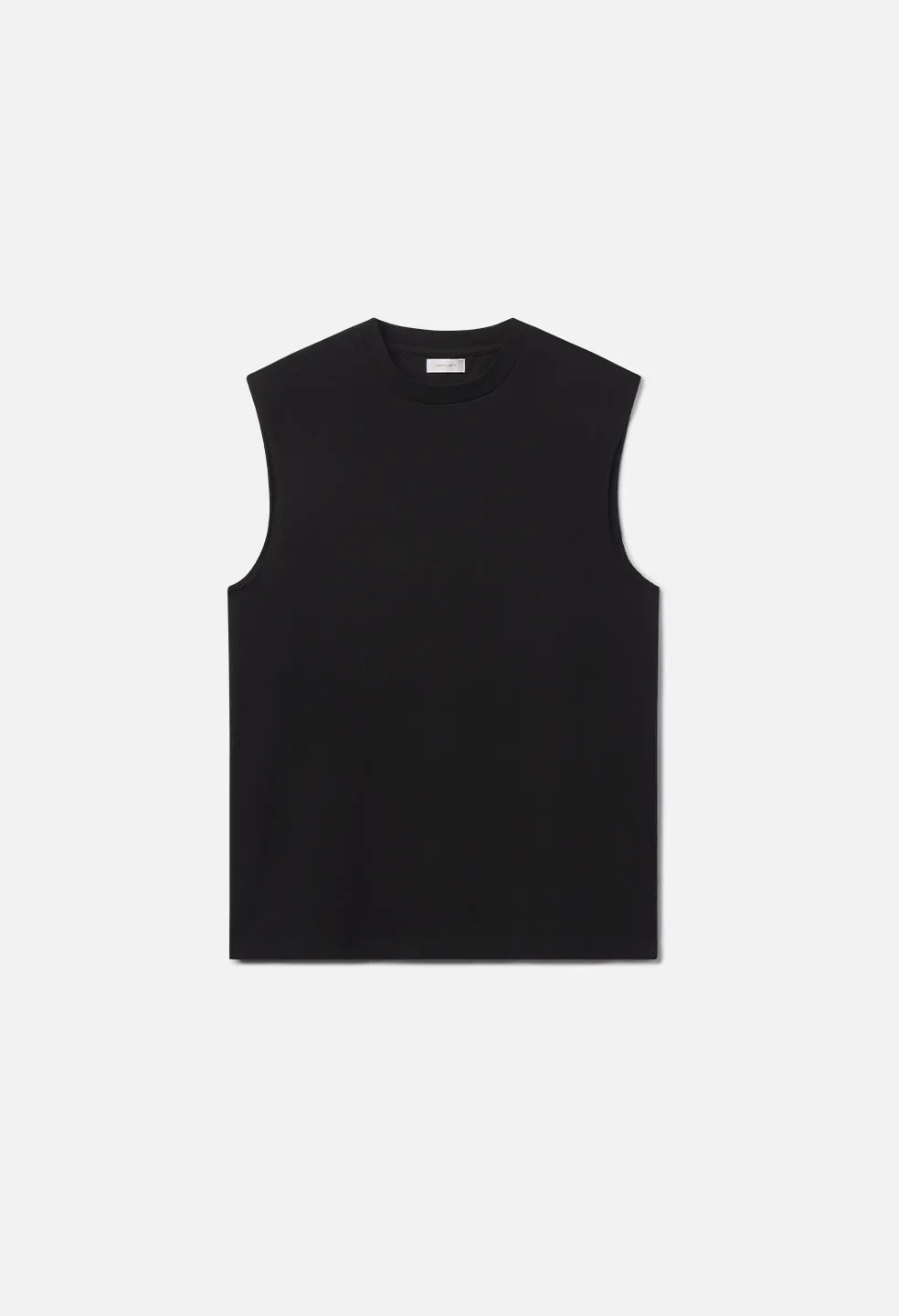 Campus Cut-Off Tee / Black sold by John Elliott
