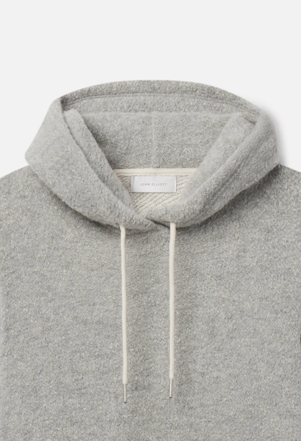 Andes Wool Fleece Pullover / Heather Grey sold by John Elliott product image thumbnail 3