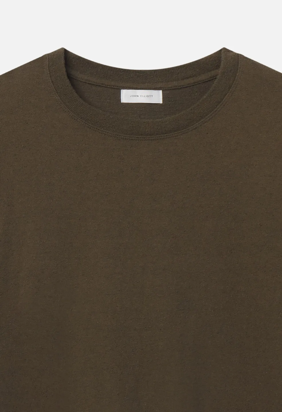 Silk Noil Anti-Expo Tee / Olive sold by John Elliott product image thumbnail 3