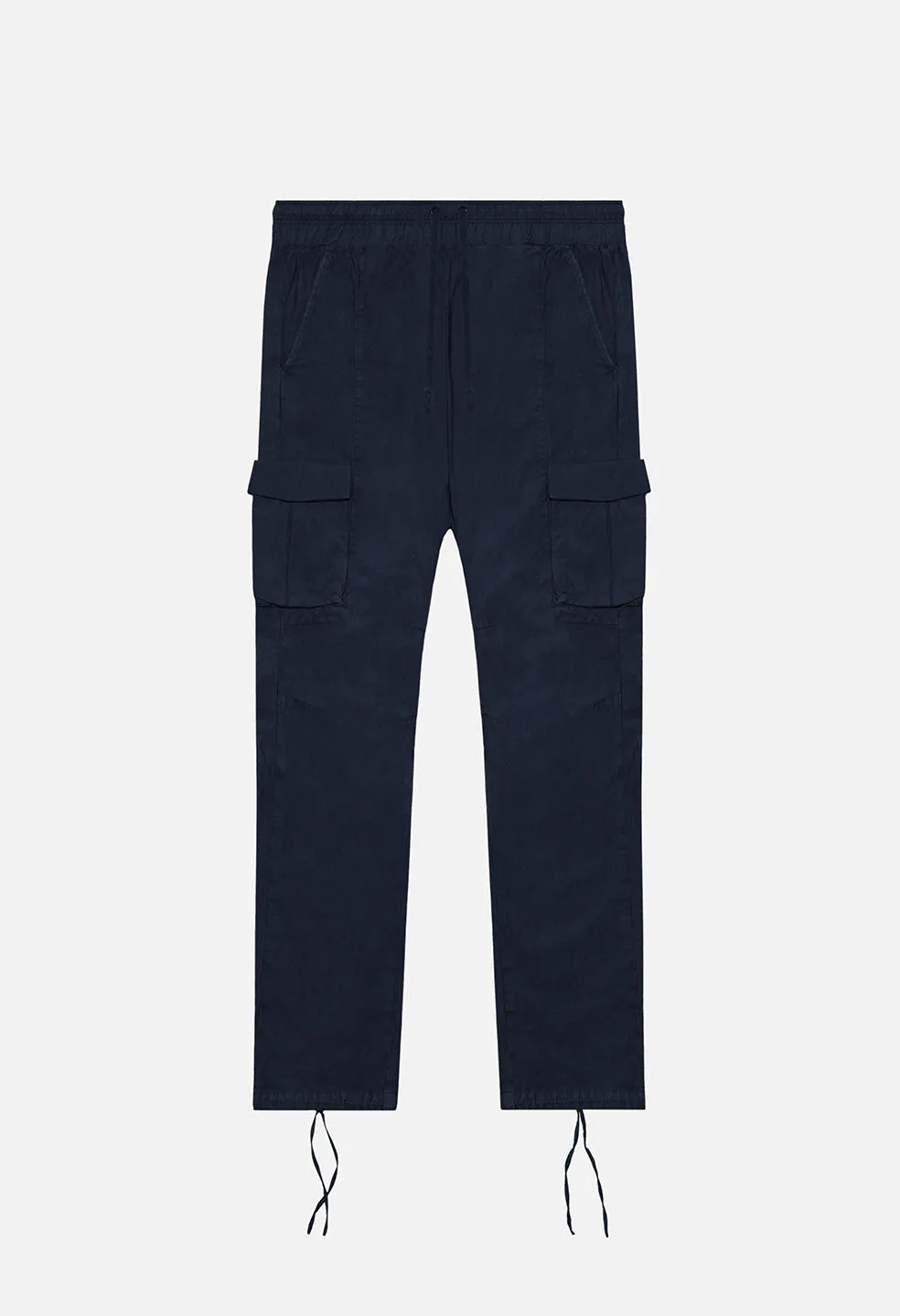 Back Sateen Cargo Pants / Navy sold by John Elliott
