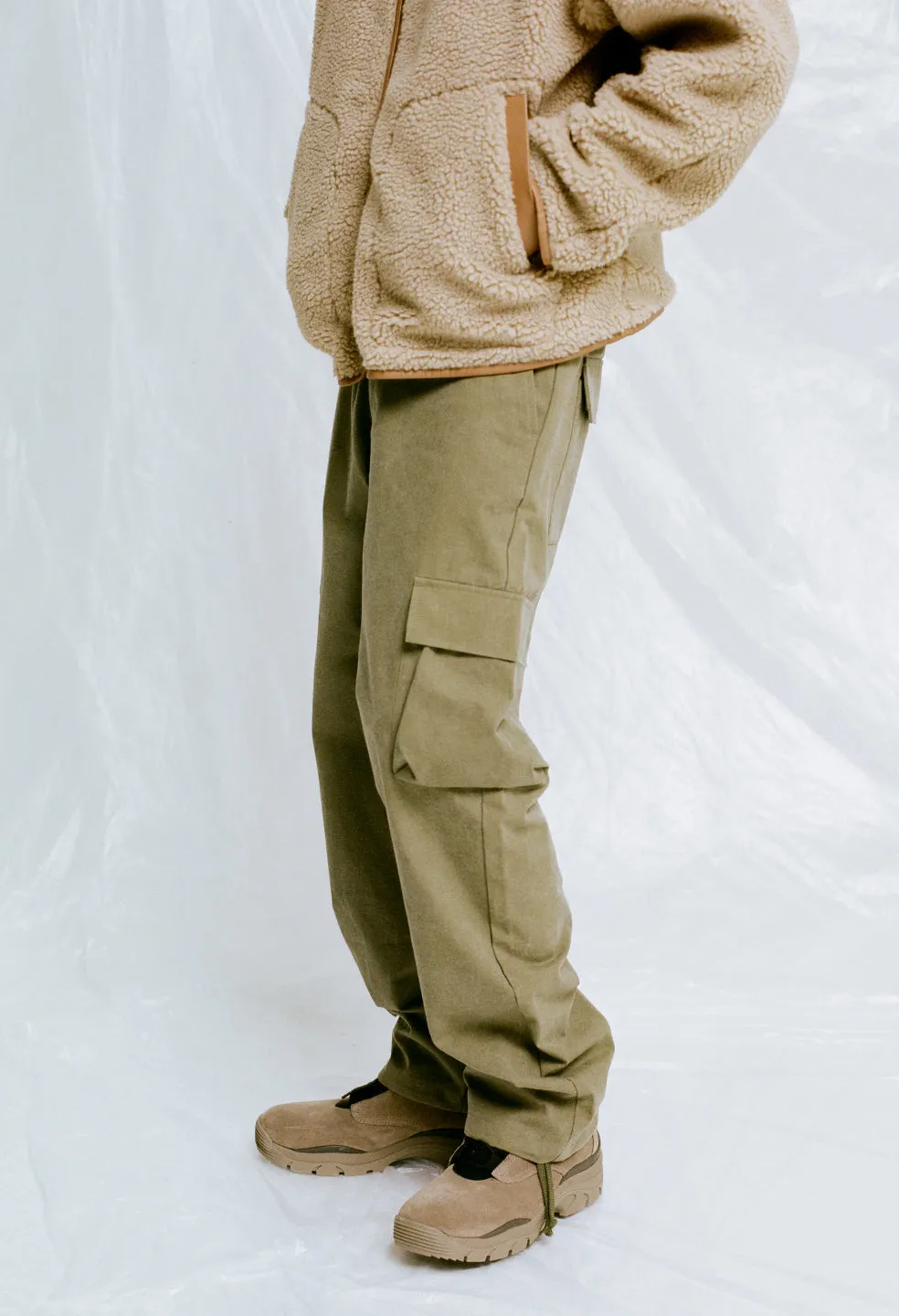 Washed Corpus Cargo Pants / Army sold by John Elliott product image thumbnail 3