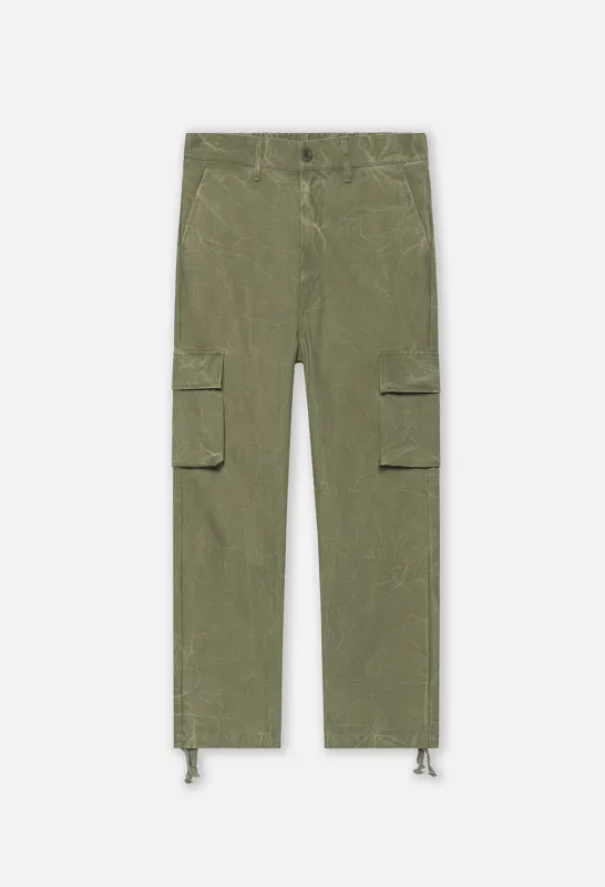 Washed Corpus Cargo Pants / Army sold by John Elliott
