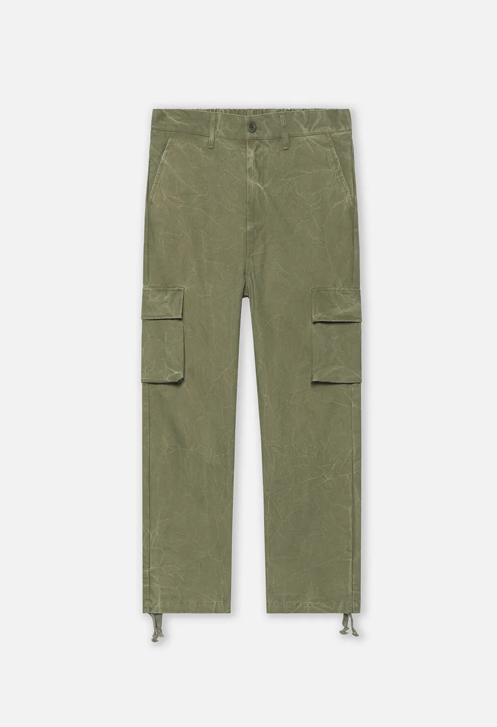 Washed Corpus Cargo Pants / Army sold by John Elliott