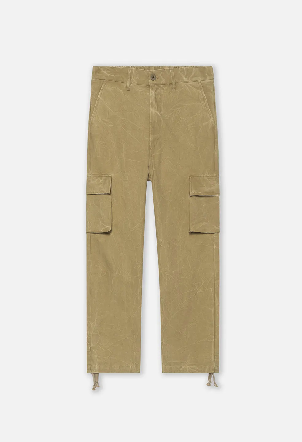 Washed Corpus Cargo Pants / Desert sold by John Elliott